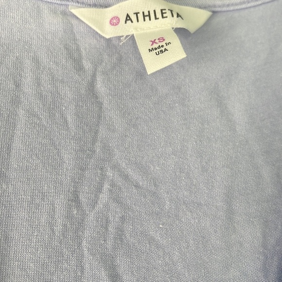 Light purple twisted back Athleta Top XS - Picture 2 of 10